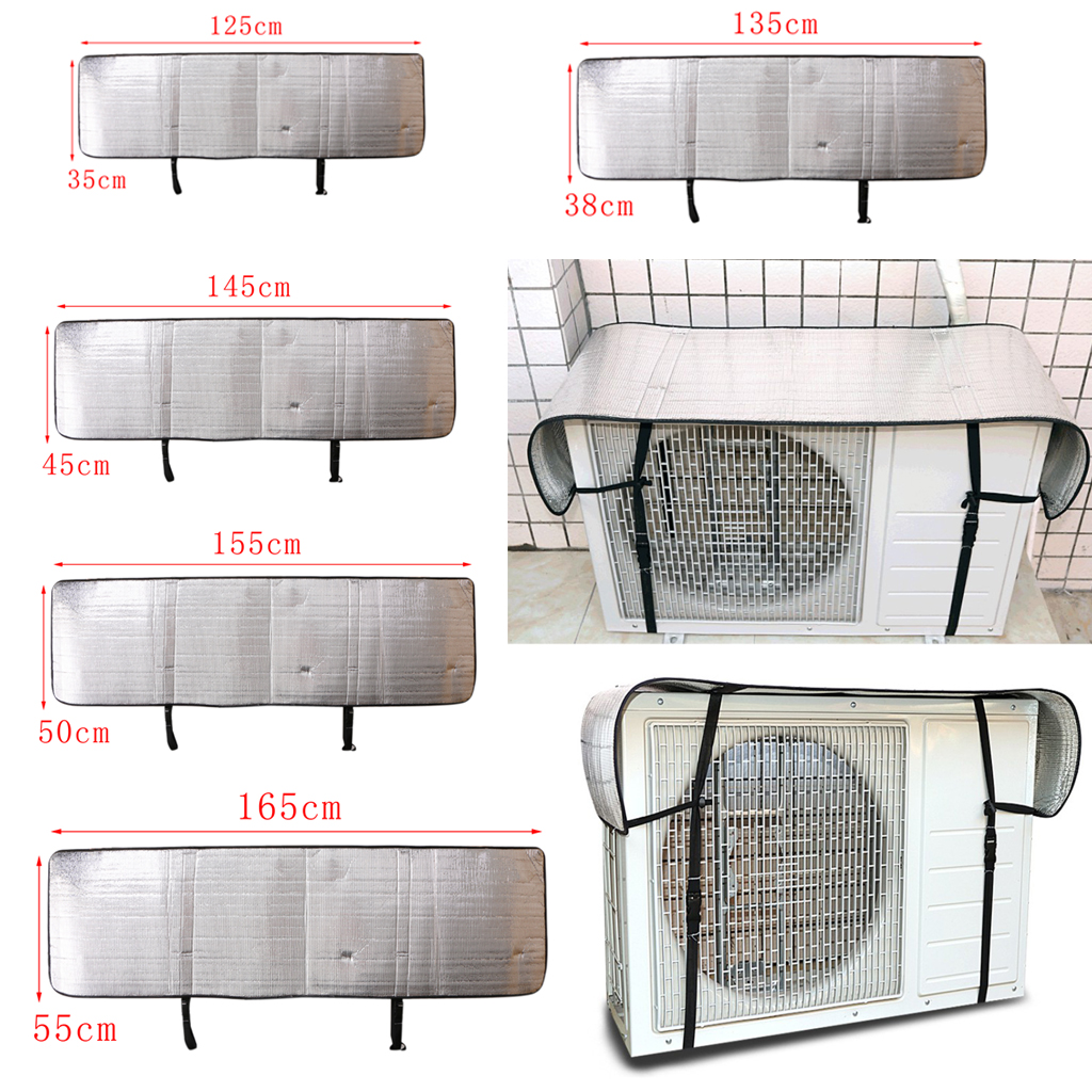 Air Conditioner Cover Outdoor Durable Weather Resistant Protection Air Conditioner Cleaning Cover