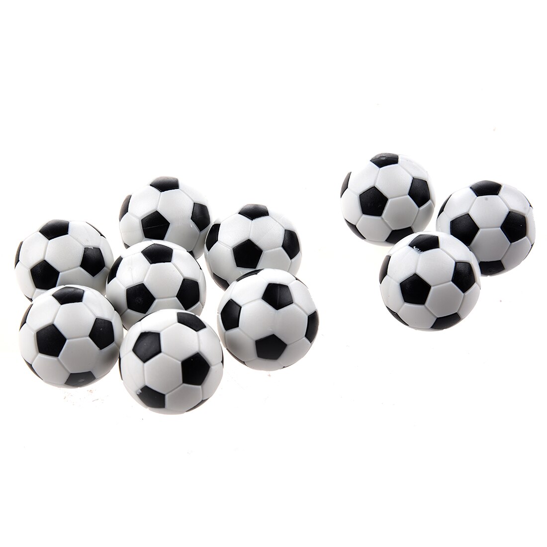 ELOS 20 pièces 32mm en plastique Table de Football baby-foot balle Football accessoires de jeu de Table durables