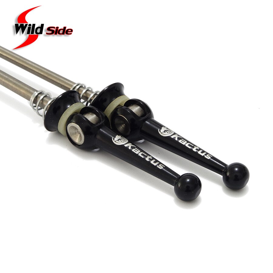 Spiedini da bicicletta in titanio a sgancio rapido per MTB strada bicicletta 100/130/135mm spiedini da ciclismo nero rosso accessori da ciclismo parti