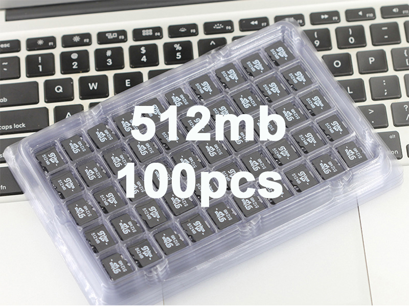 Hersteller 100 teile/los TF Karte 128 MB 256 MB Für MP4 Flash Speicher Karte 256 MB mini SD Karte 512 MB Für MP3