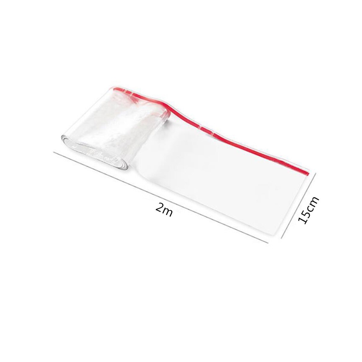 2M Transparent Range Hood Baffle Smoke Cover Cooktop High Temperature Resistant Self-adhesive Oil Shield