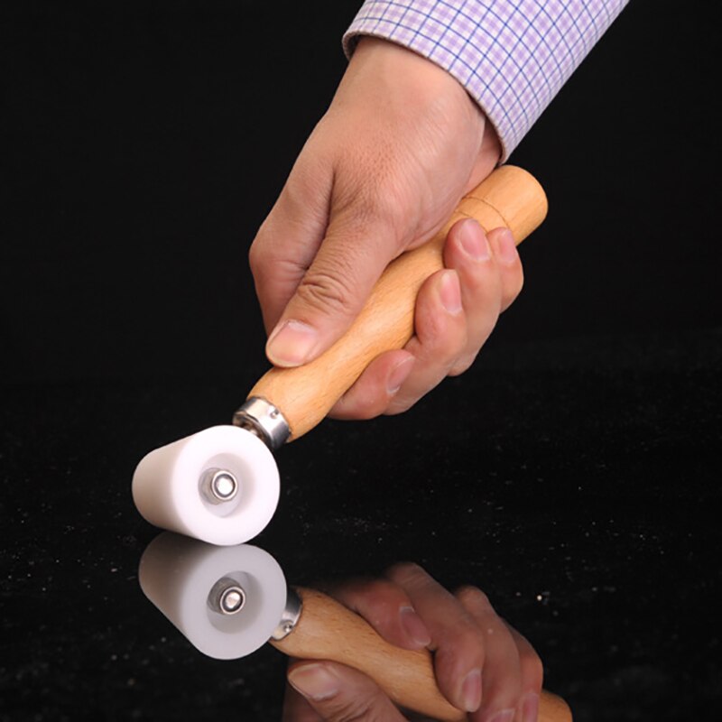1 stuk binnen- en buitenhoek behangnaadroller handmatige verfaanbrengtool project behang aandrukrol gereedschap doe-het-zelf