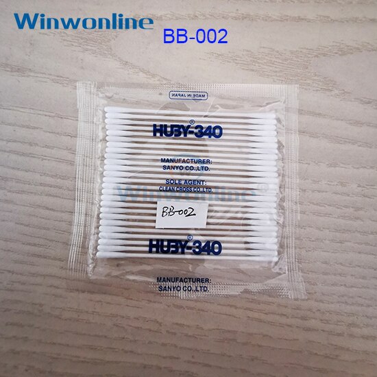 1pack (25pcs/pack) Original JAPAN Cotton Swab Huby-340 BB-001 BB-002 BB-003 BB-012 BB-013 SB-01 For HP CANON RICOH XEROX: BB-002