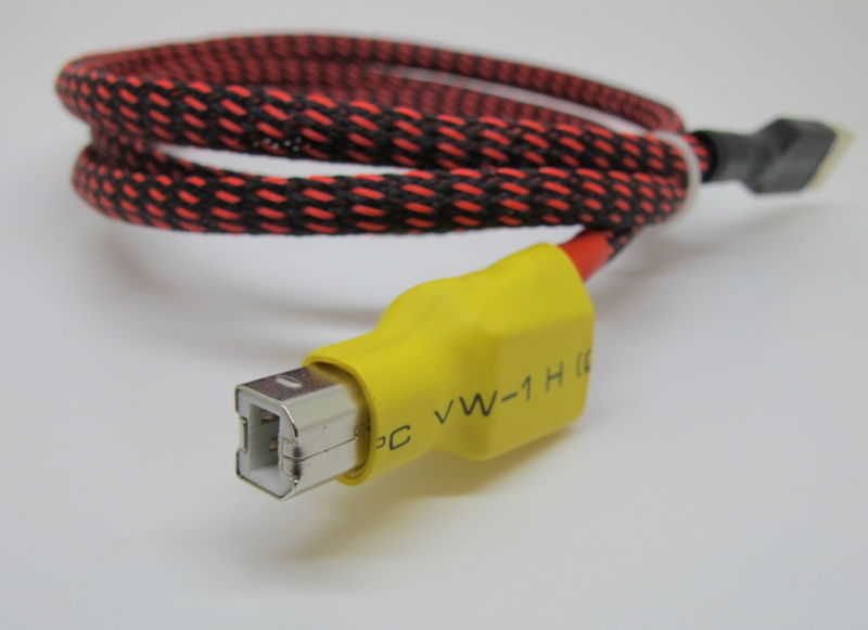 USB port power injection cable, USB-A to USB-B, USB power cable