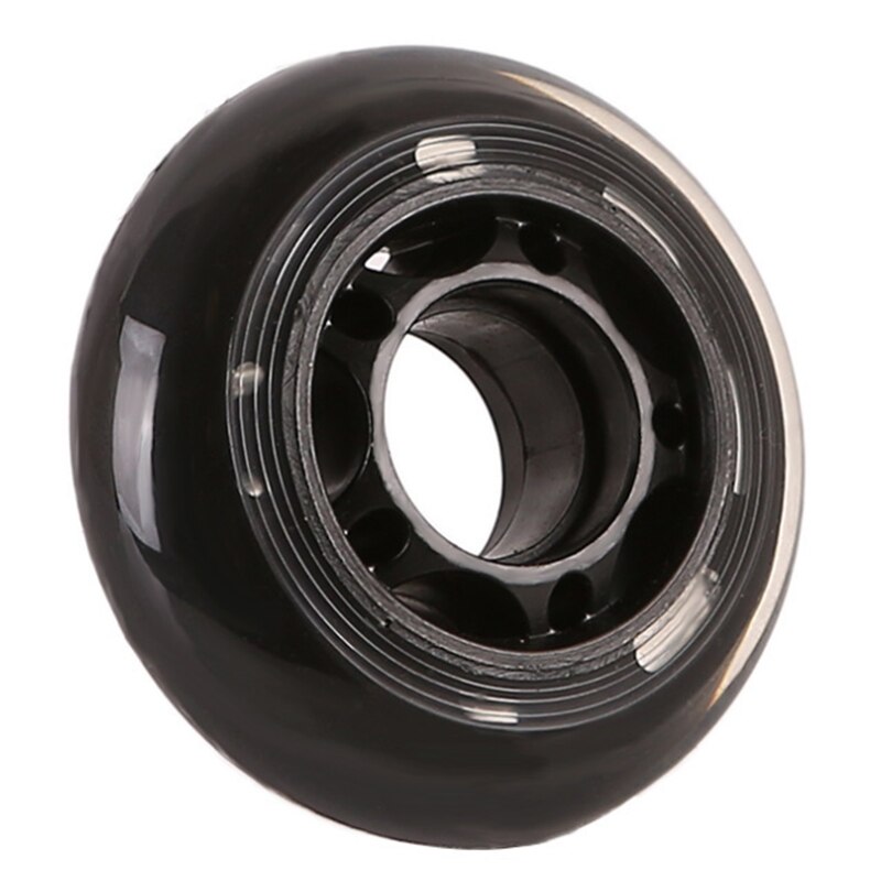 Ruedas de goma antideslizantes, patines silenciosos resistentes al desgaste, accesorios para patines, 4 Uds.