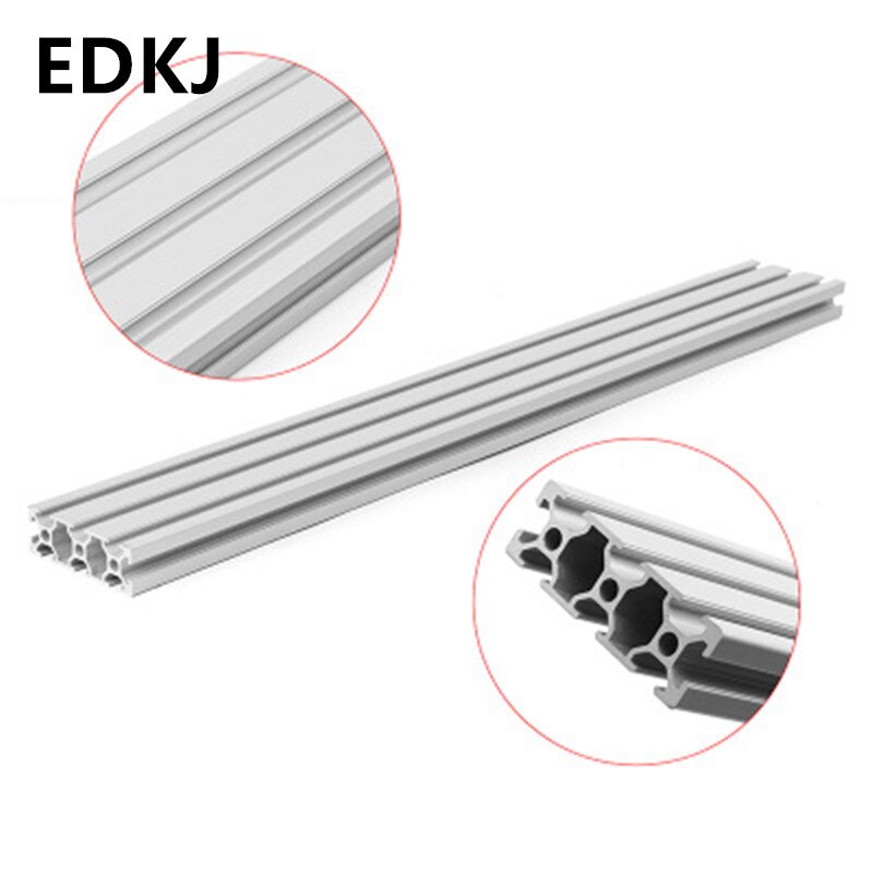 100-700mm Beliebige Schneiden Europäischen Standard 2060 Aluminium profil Aluminium legierung profil Stecher arbeitsplatte profil