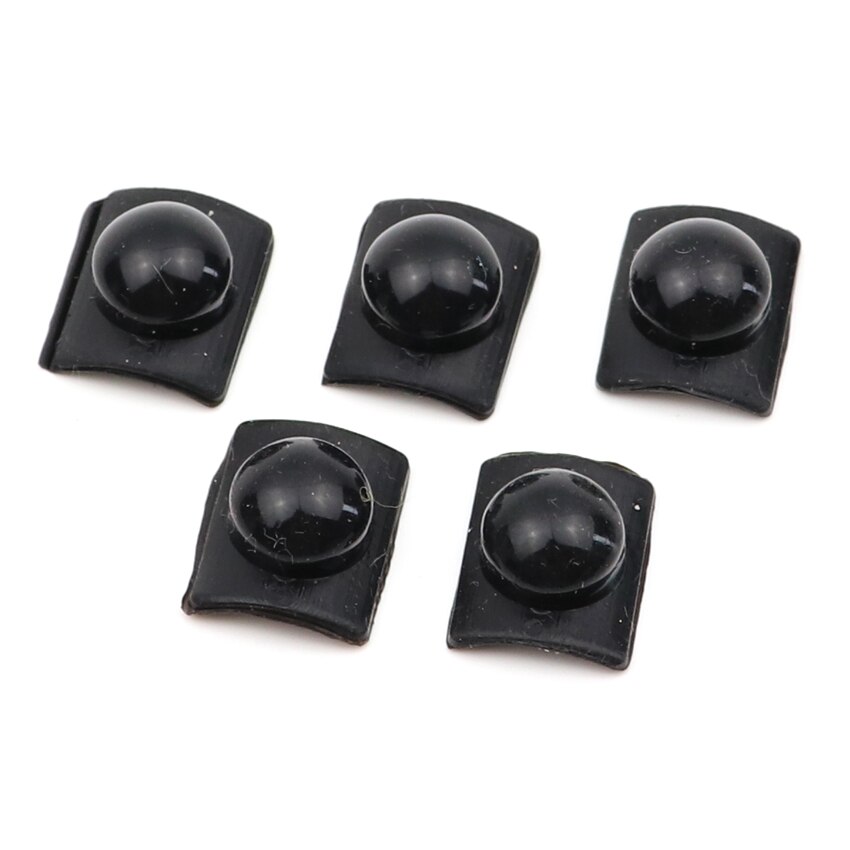 5PCS Flashlight Tailcap Silicone Tailcaps for LED Flashlight Torch DIY Parts Tail Switch Cap Soft side middle switch Button cap