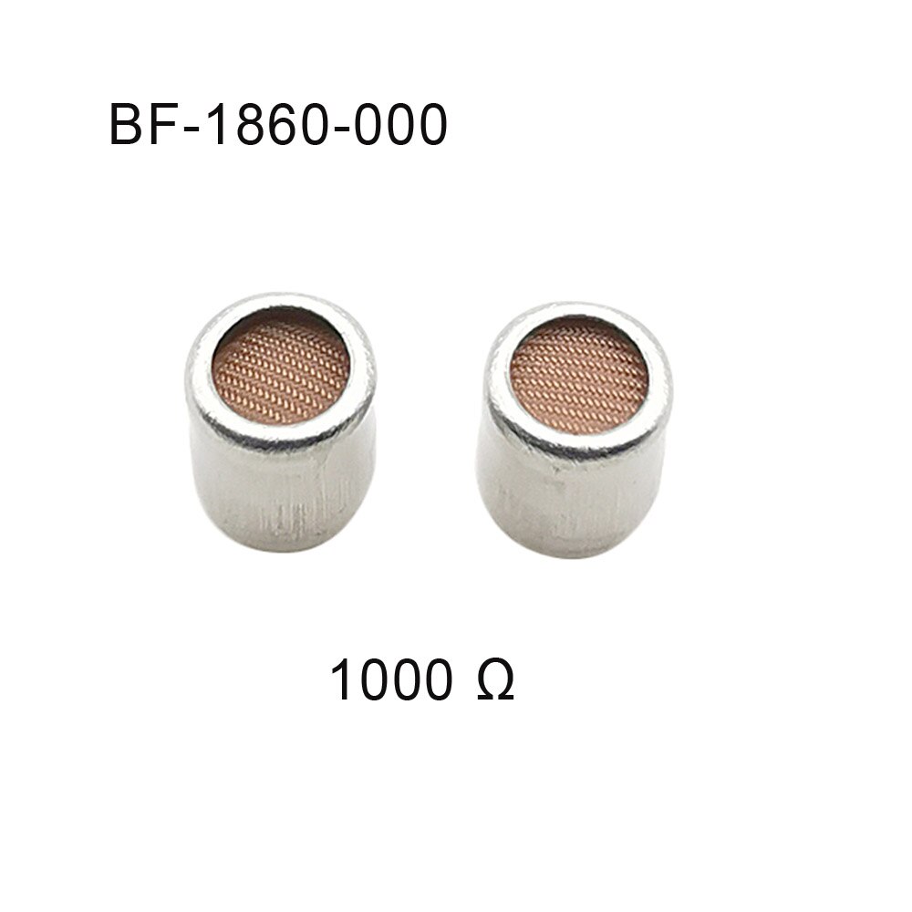 2PCS Balanced Armature Damping Damper Plugs filters Knowles Acoustic Dampers for Shure Se215 se315 se425 se535 Se846 TF10 LM5144: BF-1860 Brown 1000