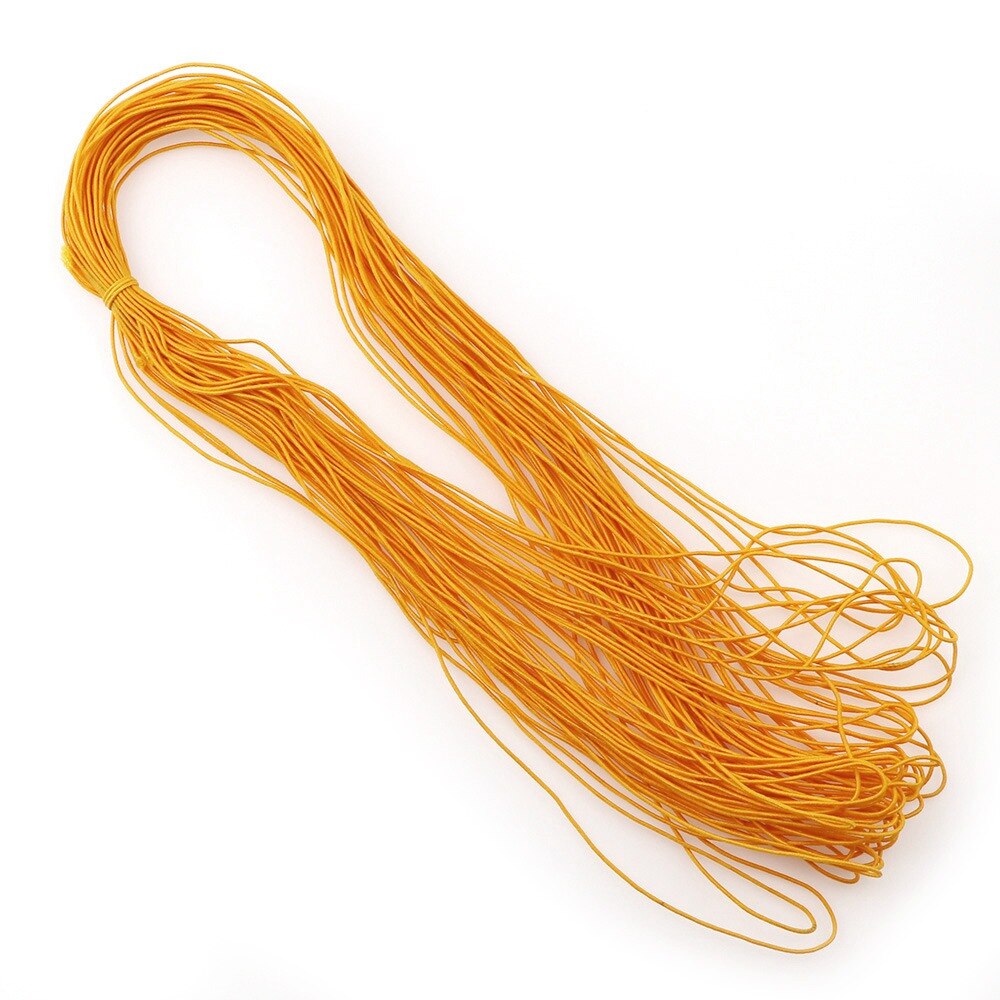 Corde élastique pour noyau élastique | 20 m/ensemble de 14 couleurs, 0.8mm ligne caoutchouc élastique, cordon de perles en Nylon, bracelet à bricoler, collier bijoux couture, accessoires de couture: DK1277-4
