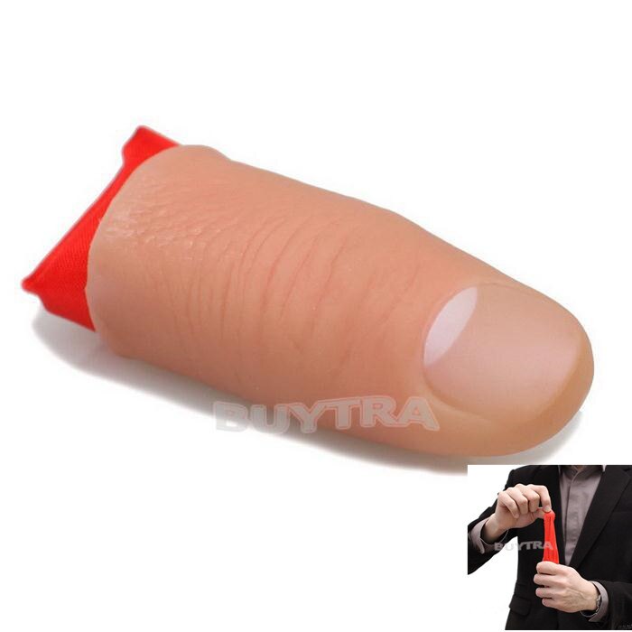 Rubber Vinger Duim Tip Sjaal Disapper Show Goocheltrucs Gereedschap Aantrekkelijke Tric Party Magic