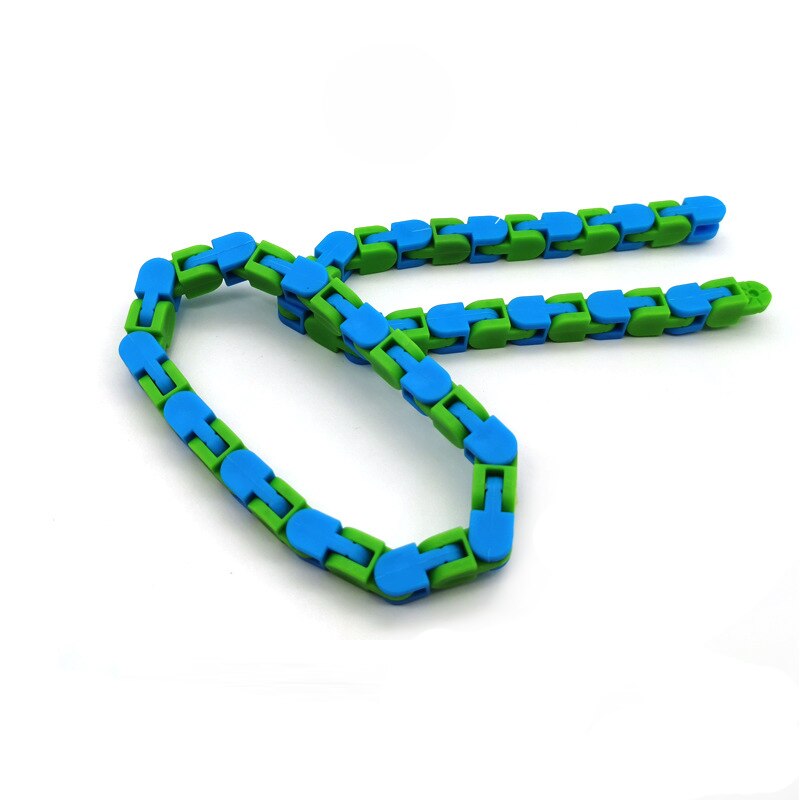 Wacky Tracks autismo sensorial Snap and Click Fidget Toys Kids Autism Snake Puzzles Classic Sensory for Children's toys