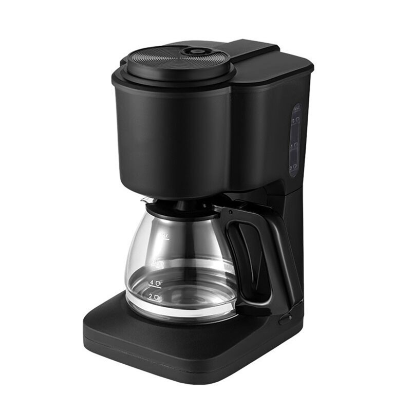 Drip Coffee Machine Plus Water System Coffee Maker Portable Coffeemaker for Office Bar Kitchen Cafe EU Plug: Default Title