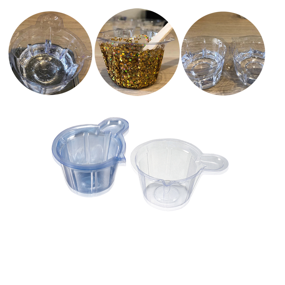 20-150Pcs 40ml Kunststoff Einweg Tassen Spender Für DIY Epoxy Harz Schmuck Zubehör, Der Werkzeuge Ausrüstungen Werkzeuge liefert