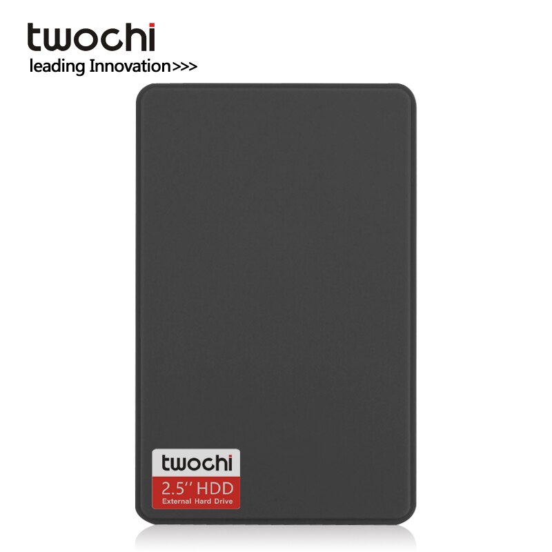 TWOCHI A1 5 Color Original 2.5'' USB3.0 External Hard Drive 60GB Storage Portable HDD Disk Plug and Play On