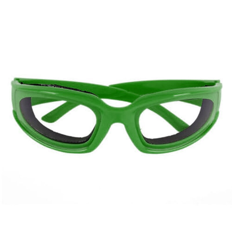 Cocina cebolla gafas Anti-sin lágrimas cortar ojos proteger Glasses-4style: Green