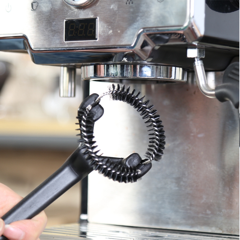 51/58mm Kaffeemaschine Pinselreiniger Abnehmbare Kaffeemaschine Espresso Gruppe Kopf Halbautomatische Küchenreinigungswerkzeug