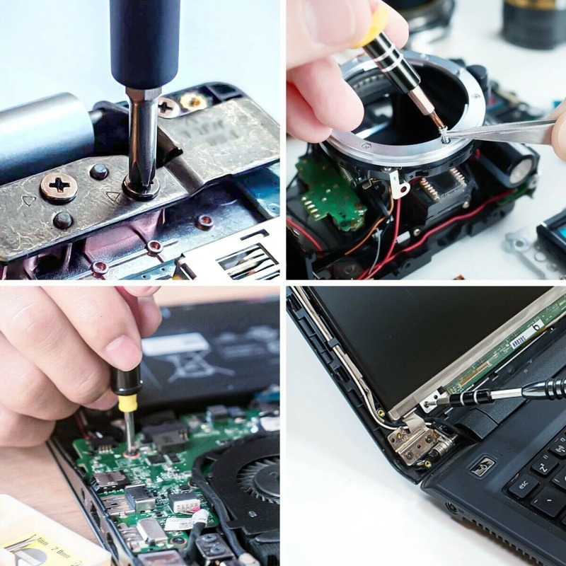 Kit de tornillos de repuesto para ordenador portátil, Mini tuercas de tornillo universales para Lenovo, Samsung, HP, herramientas de reparación, 500 unidades