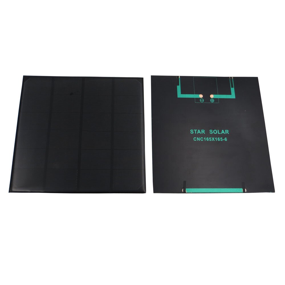 1 Pc X 6V 4.5W 5W 720mA Mini Monokristallijne Polykristallijne Zonnecel Battery Panel Charger Voor Solar lamp Batterij Speelgoed Telefoon