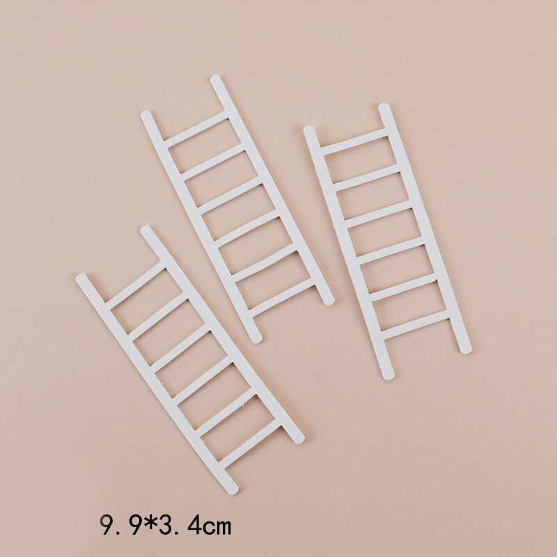 Jungle Animals Cactus Cake Toppers Happy Birthday Decorations For Children's Day Boy Girl Party Baking Sweet LoveGifts Supplies: 6pc ladder stand 2