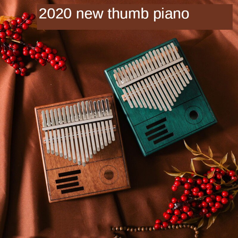 21 key kalimba acacia music instrument 17 keys finger thumb piano upgrade handguard musical 30 key machine