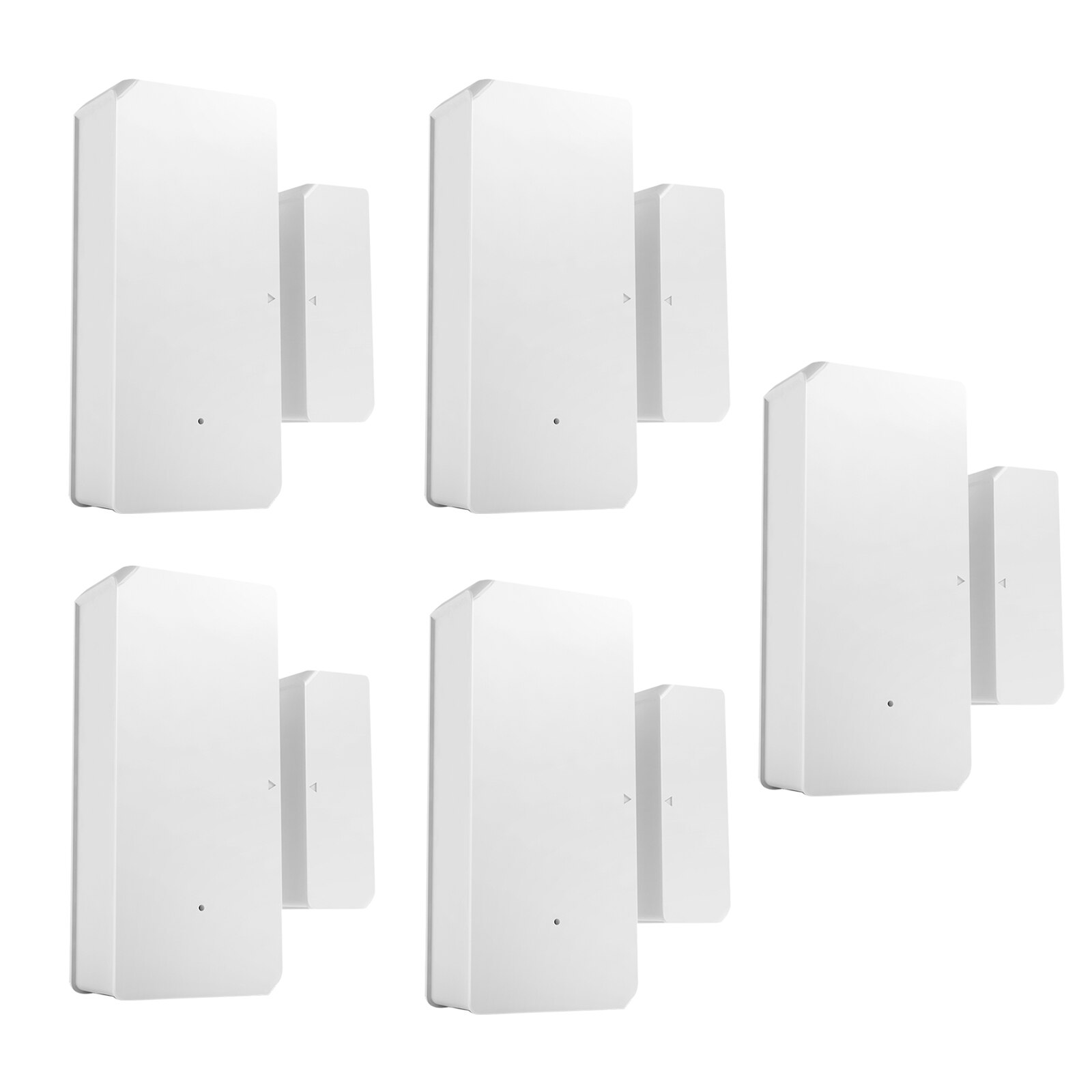 10PCS SONOFF DW2-RF-433MHZ Sensor Door Window Alarm Sensor RF 433Mhz Wireless Automation Anti-Theft Alarm Compatible With RF: 5pcs