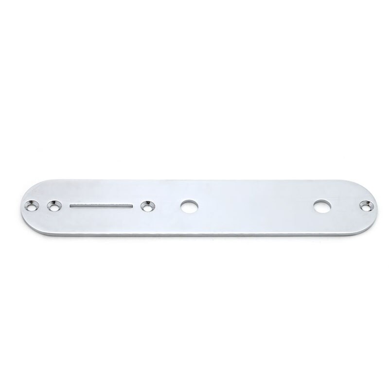 1PC Guitar Parts Plated Control Plate For Fender Telecaster Electric Guitar Silvery Plates