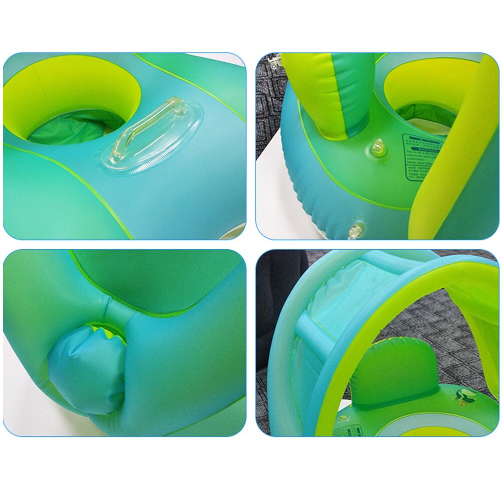 Baby Frühling schweben Aufblasbare Karikatur Schwimmen Ring Eltern Art Interaktive Sommer Ich bin Freien Strand Meer Freundliche PVC Schwimmen Ring