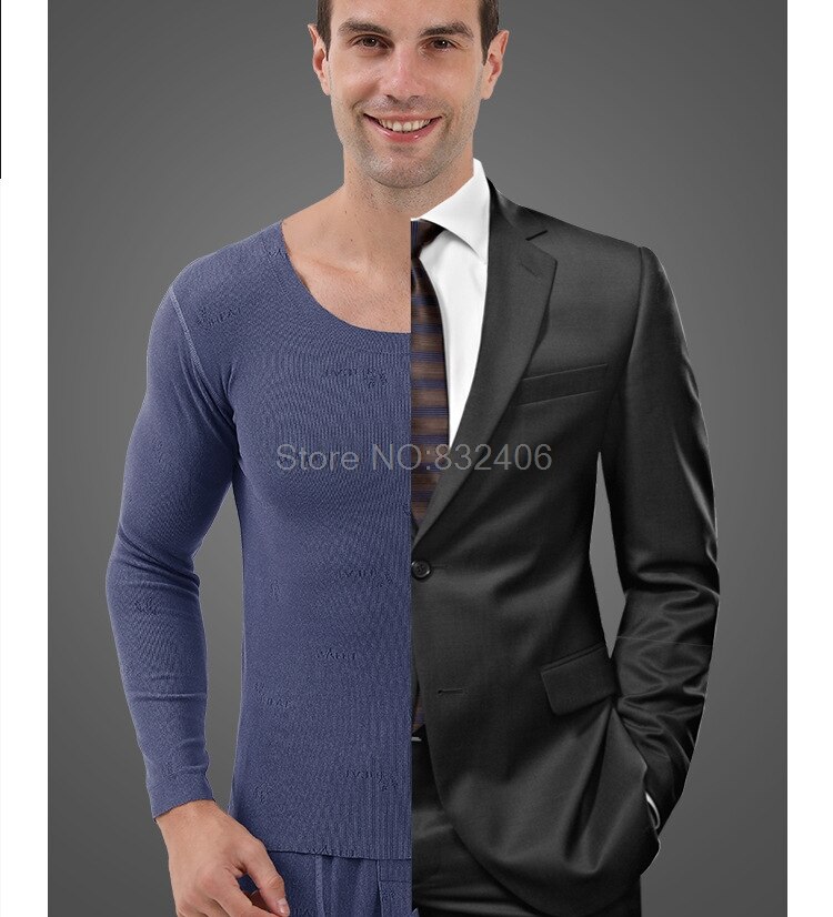 Men Thermal Underwear Sets Warm Long Johns Autumn Winter Thermal Underwear For Men Thick Thermal Clothing Suit Thermal Underwear