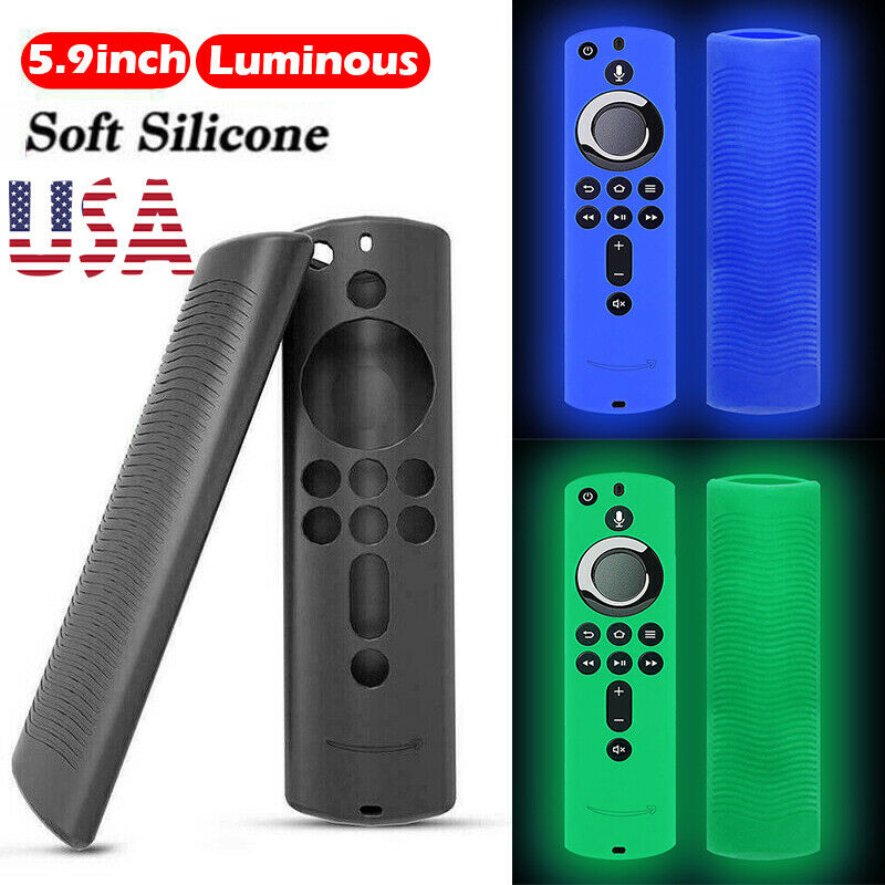 Luminous Silicone Case Shockproof Cover For Fire TV Stick 4K / Fire TV (3rd generation) / Fire TV Cube Voice Remote Control
