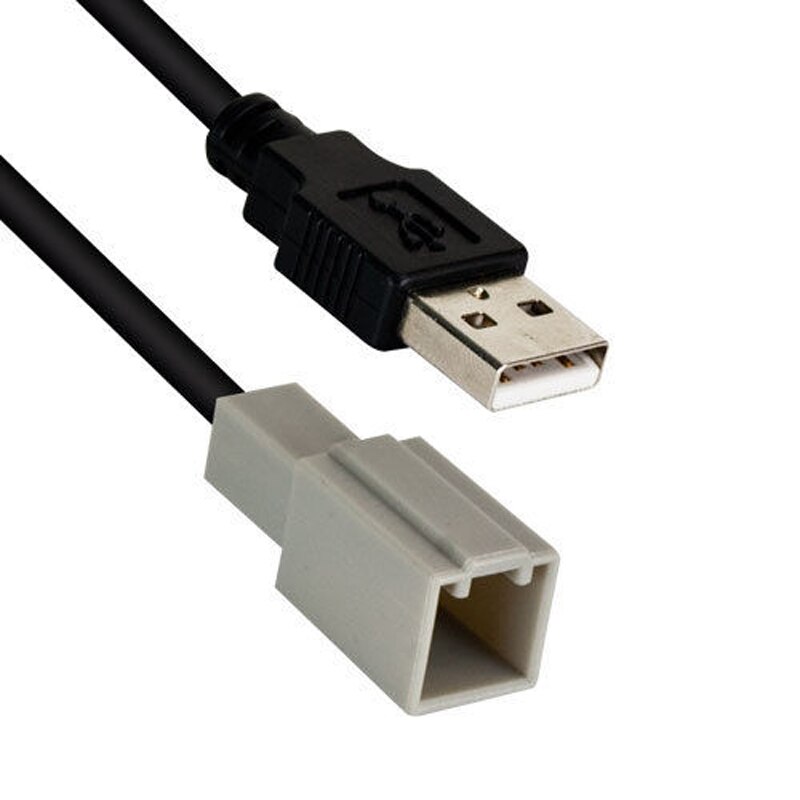 Biurlink bil usb line in kabel adapter til toyota camry reiz rav 4 mazda