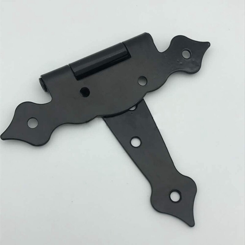 Heavy Duty Gate Hinges 8inch Strap Hinges Shed Door Hinges Barn Door Hinges for Wooden Fences Decorative Hinges 2Pcs