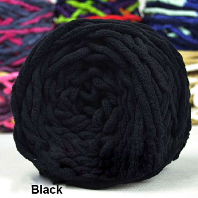 100g Home Kleurrijke DIY Hand-Gebreide Garen Voor Dye Sjaal Hand breien Zachte Melk Katoenen Garen Dikke Wol garen Giant Wollen Deken