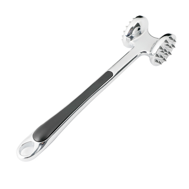 Martillo de Metal para carne de aluminio, 19 Cm, ablandador de carne pesado y duradero, herramienta de cocina para el hogar, 1 Uds.: Azul
