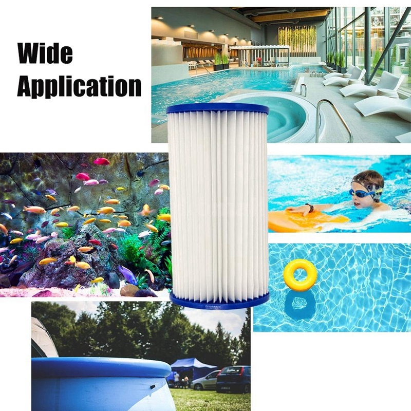 Type Een Vervanging Filter Cartridge Compatibel Voor Intex Zwembaden, Vervanging Filter Cartridge Voor 29000, 6 Pack
