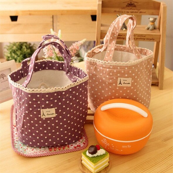 Outdoor Portable Picnic Basket 4 Color Camping Traveling Lunch Bag Large Capacity Food Beverages Portable Thermal Bags