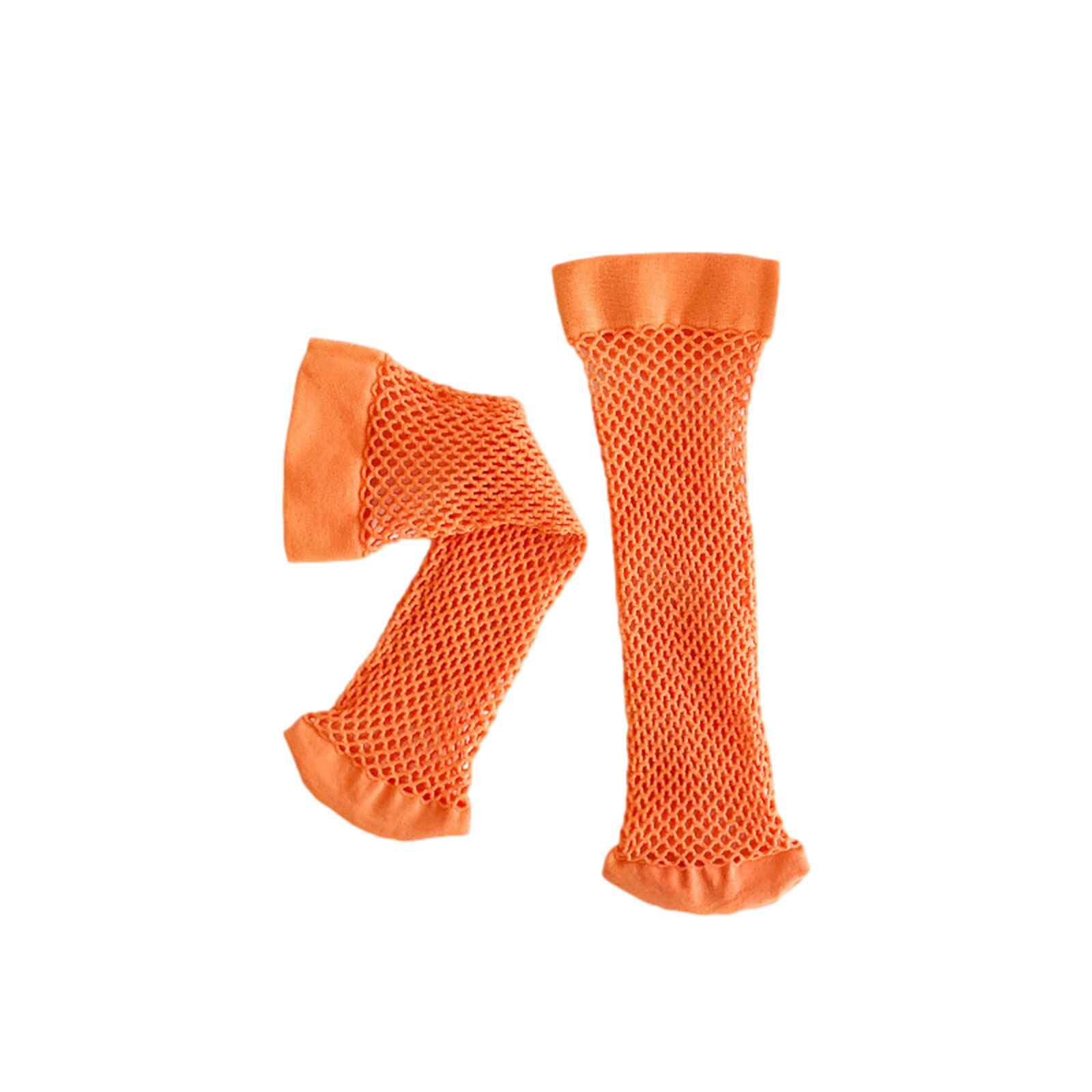 Citgeett Summer Kids Girls Stocking Solid Color Hollow Out Socks Long Socks for Spring Summer Suit 3-8Years: A