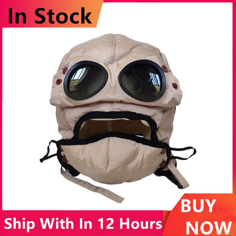 Warm Hats Original Warm Caps Waterproof Warm Hats For Women Men Kids Waterproof Hood Hat With Glasses