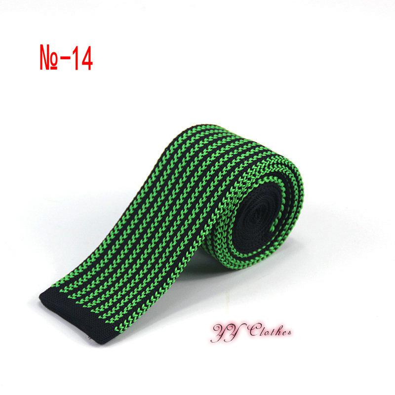 Handmade Men Knitting Ties Casual Men's Formal Wear Business Suit Ties For Wedding Party For Male Necktie: 14