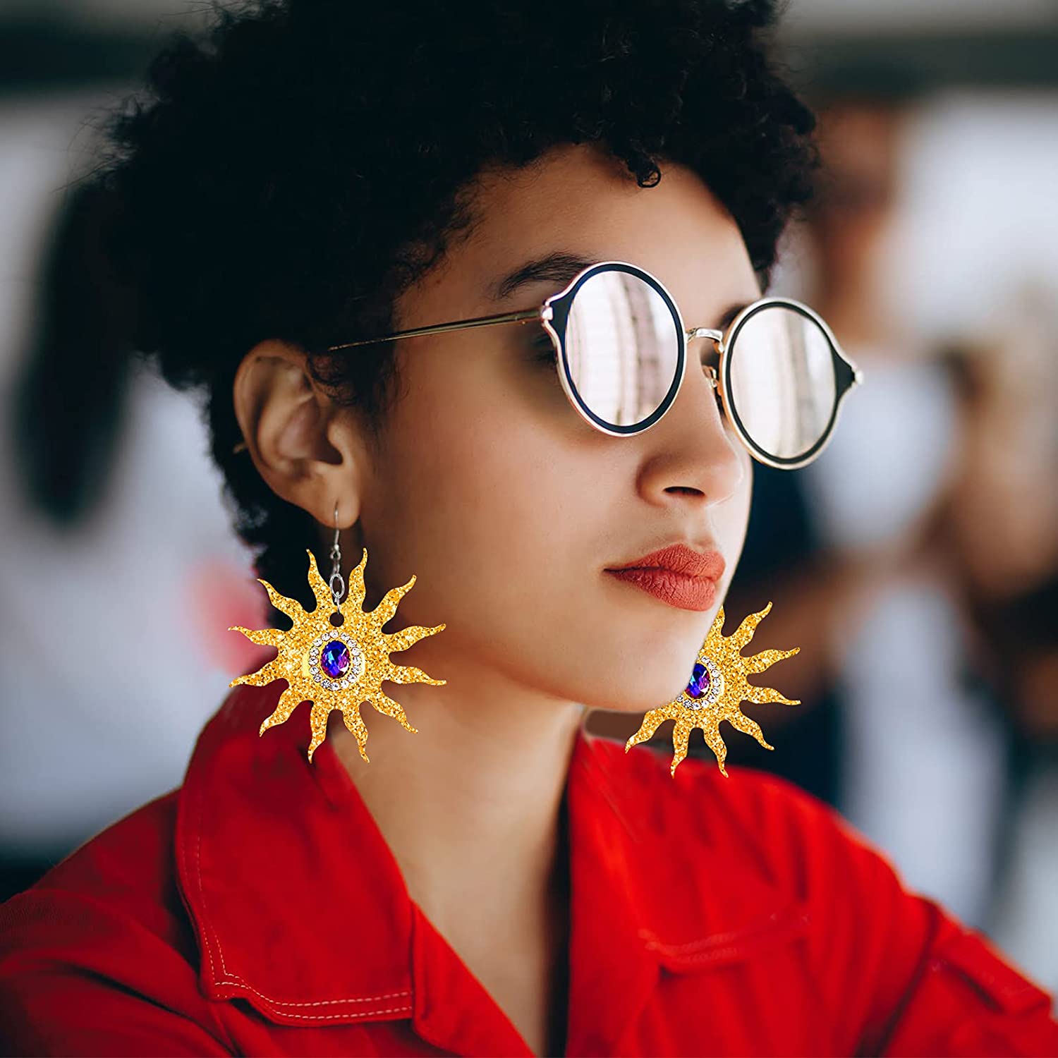 Ohrring Harz Formen, Sonne Mond Sterne Silikon Harz Form für Frauen DIY Schmuck Handwerk Machen, Schlüsselanhänger, halskette, Anhänger