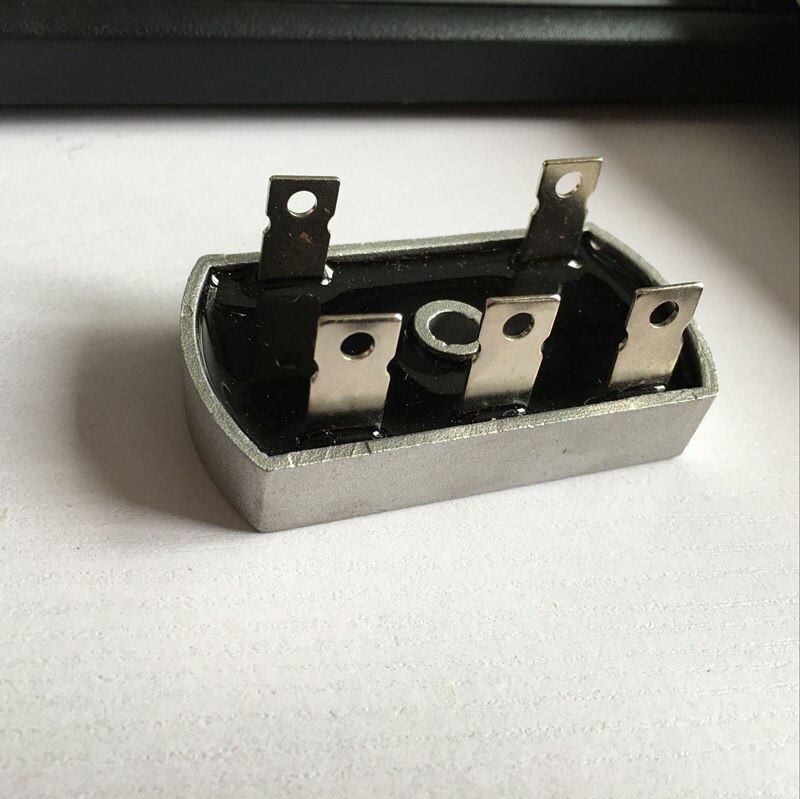1pcs three-phase rectifier bridge rectifier SQL40A 1000V Metal Case Bridge Rectifier 32*60mm