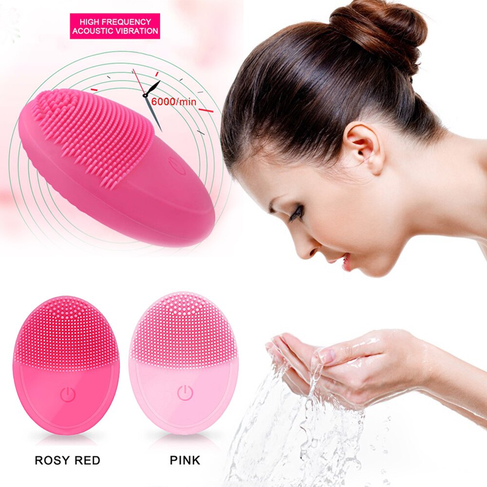 Ultrasonic Skin Scrubber Vibrating Face Blackhead Remover Facial Scrubber Peeling Facial Lifting Tool Facial Cleaner Brush