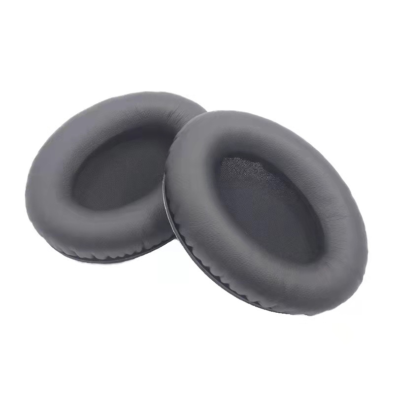 Almohadillas para auriculares Audio Technica ATH ANC7 ANC7B ANC9 ANC10, almohadillas de repuesto para auriculares, almohadillas para los oídos de espuma de esponja de cuero PU