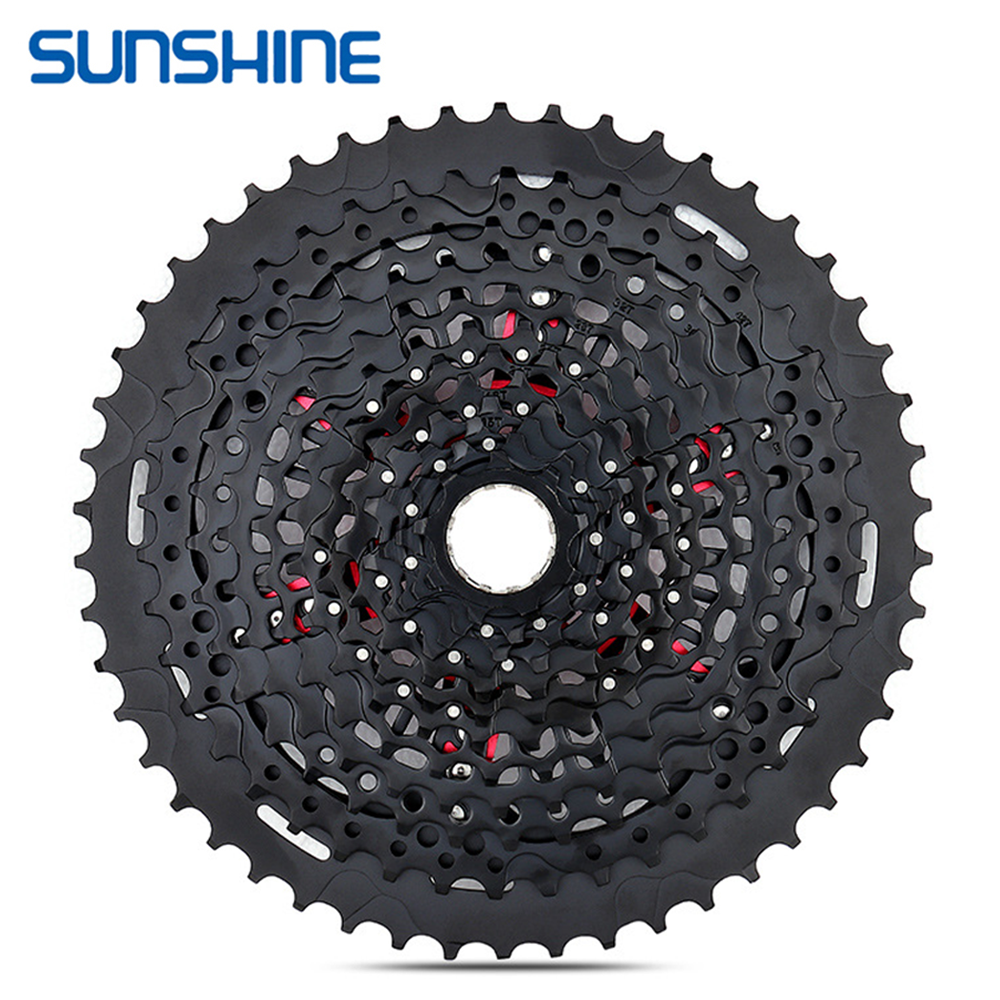 SUNSHINE XD estructura Cassette de bicicleta 12 velocidades 9T-50T rueda libre de bicicleta de montaña negra 12V para Sram XD freehub GX EAGLE XX1 X01