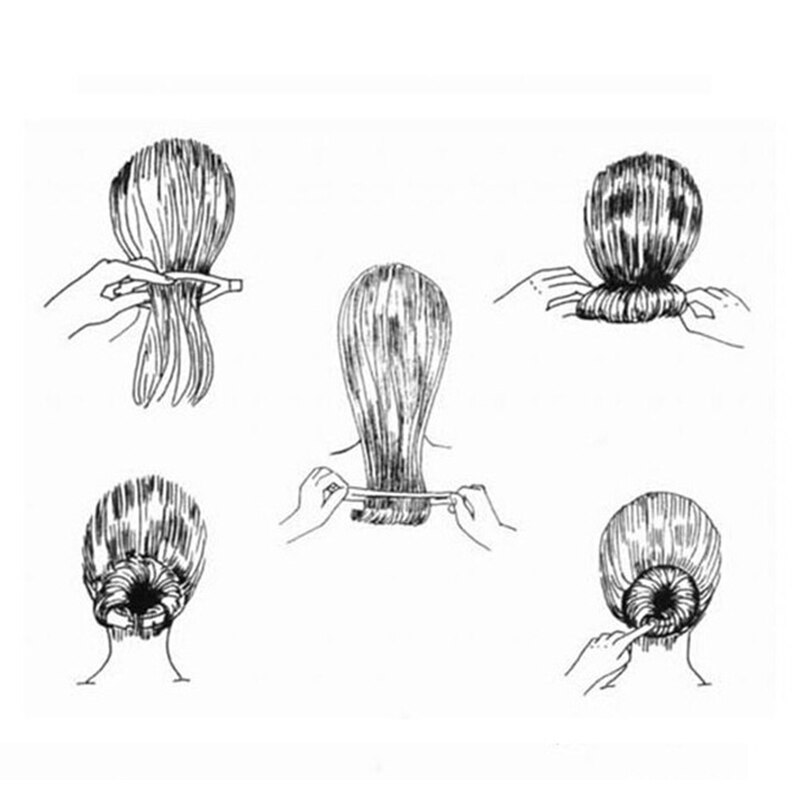 Nowy podwójny haczyk włosów skręcać kok producent narzędzie warkocz DIY stylizacja włosów pączek narzędzia robić stylizacji włosów roztrzepany kok dziewczyny kobiety akcesoria robić włosów