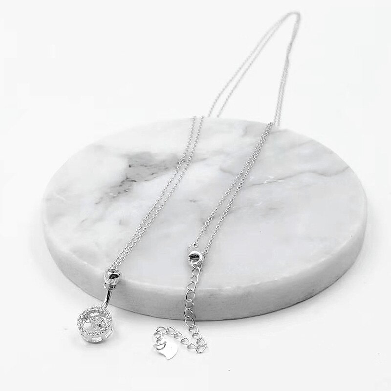 Hellolook 925 Sterling Zilveren Buik Ketting Voor Bijpassende Navel Piercing Taille Keten Buik Piercing Accessoires