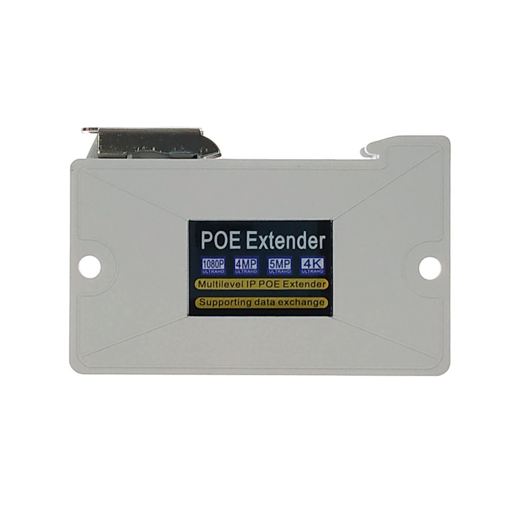 PoE Extender 1 input 2 POE output Support standard POE power supply 2MP/3MP/4Mp/5MP/4K HD camera for Long distance cctv system