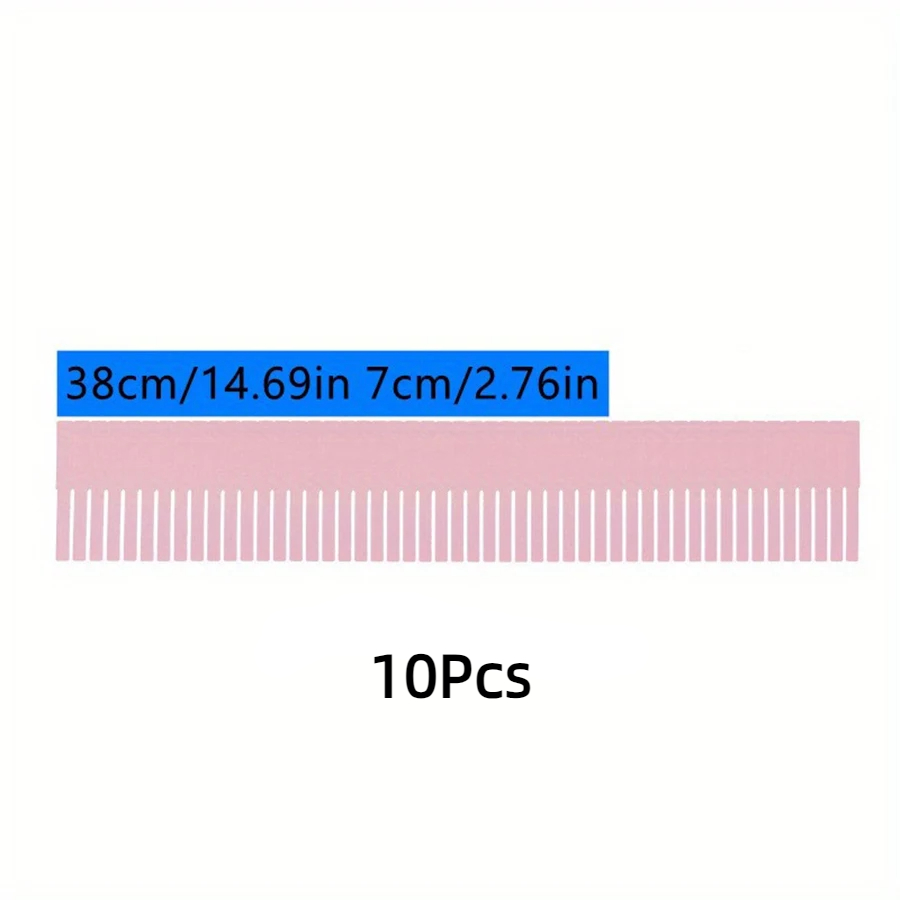 10 Stück Schubladenteiler, verstellbare Trennblätter, Schubladen-Organizer-System, Schubladenteiler für Schrank, Unterwäsche, Socken: Gold