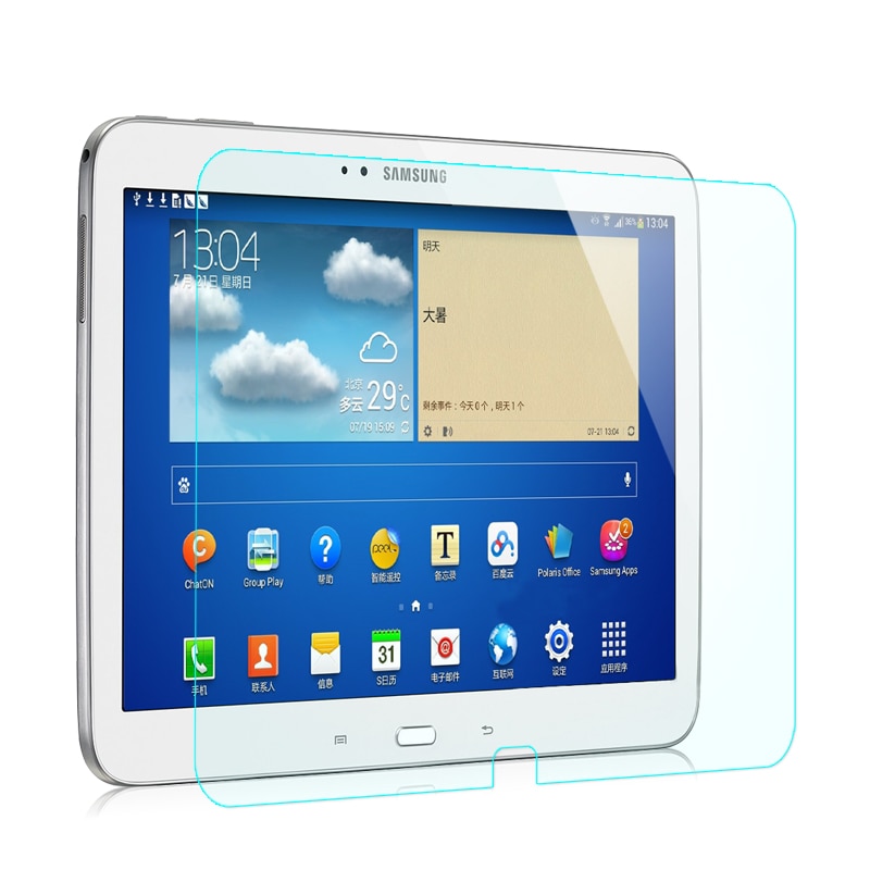 Tempered Glass membrane For Samsung Galaxy Tab 3 10.1" P5200 P5210 Steel film Tablet Screen Protection Toughened Tab3 p5220 Case