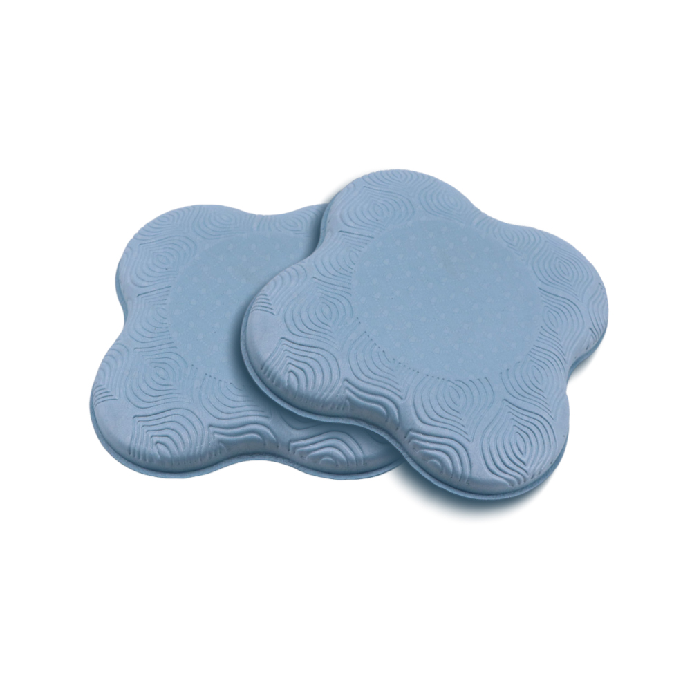 2 st yoga knäskydd yoga knäböjningsstöd armbågskudde matta yoga knäskydd yoga knäskydd för hemmagym fitness: Blå