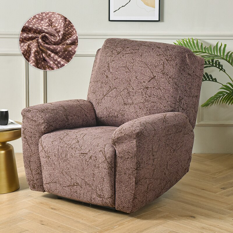 Spring Print Recliner narzuta na sofę s elastyczny fotel Lazy Boy Recliner pokrowce na krzesła antypoślizgowy rozkładany tapczan narzuta na sofę do wystroju domu: k307 / 1 Seat